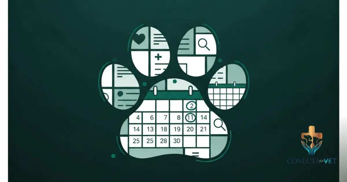 Farmácia veterinária organizada com sistema digital de controle de estoque